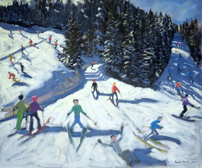 Später Vormittag auf der Piste von Andrew Macara